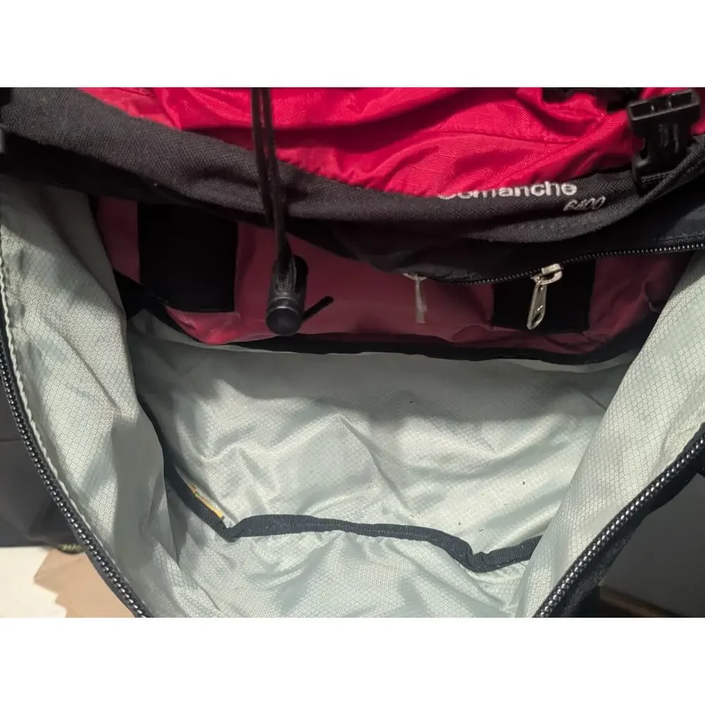 Kelty Comanche 6400 Backpack Red Internal Frame Hiking Expedition Pack Hydration